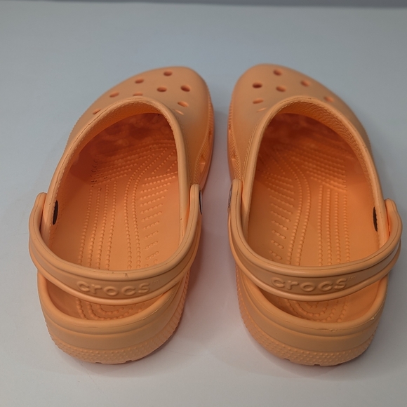 Crocs Classic Clogs Peach/Orange Unisex M8 W10 - Picture 8 of 8